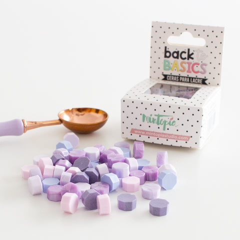 Set perlas de lacre 100 piezas LILAC