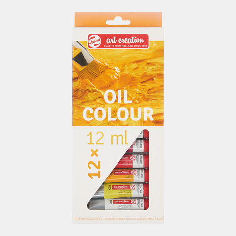 Set 12 tubos 12 ml de óleo ArtCreation