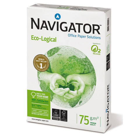 Papel Navigator A4 de 80gr Eco-Logical