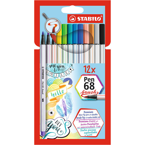 Rotulador Pen 68 Brush de Stabilo
