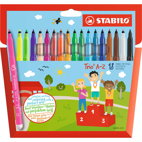 Rotuladores Trio A-Z de Stabilo
