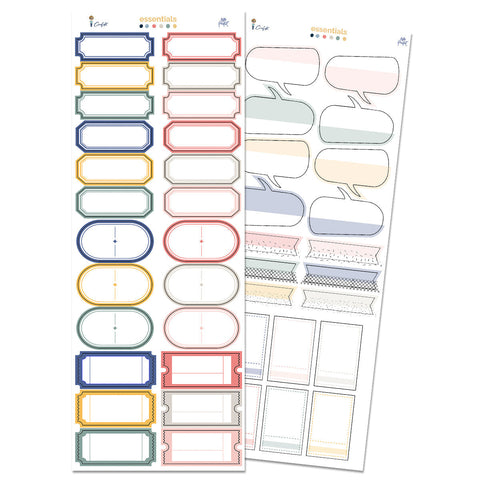 Set Adhesivos BANNERS essentials