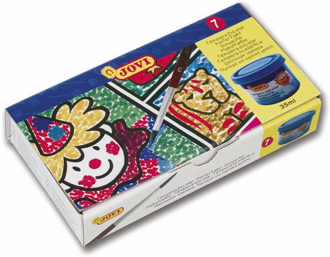 Estuche de Témpera 7 colores 35ml