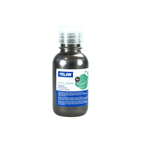 Témpera Colores Metalizados 125 ml Milan