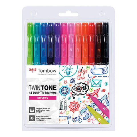 Rotuladores TWIN TONE SET BRIGHT