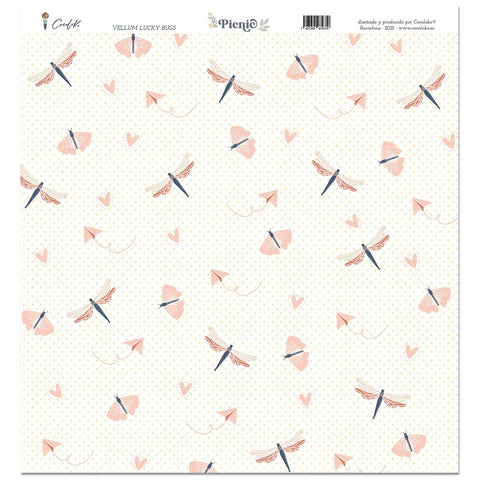 Vellum Little Bugs 12"x12" Picnic