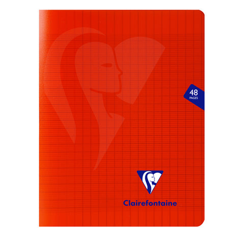 Libreta Grapada 17x22 48p Seyés Tapa plástico