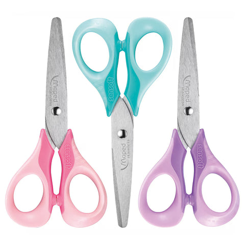 Tijeras Pastel Sensoft Confort 13cm