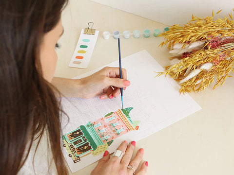 Kit pintar por números – Petit Pinceau – New York