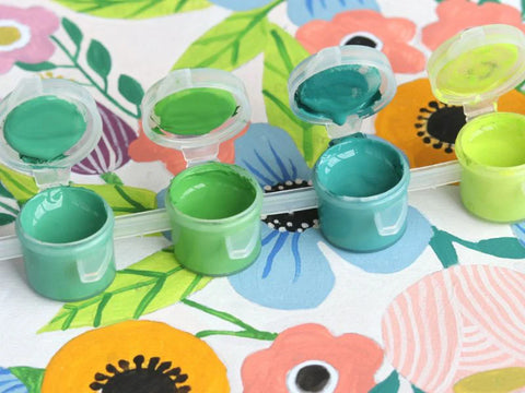 Kit pintar por números – Petit Pinceau – Flowers par Art.iisan