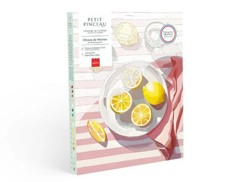 Kit pintar por números – Petit Pinceau – Citrons de Menton