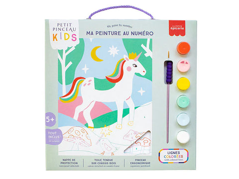Kit pintar por números – Petit Pinceau Kids