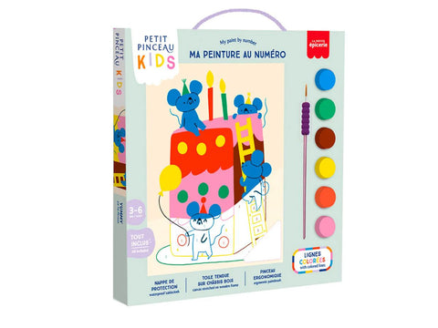 Kit pintar por números – Petit Pinceau Kids