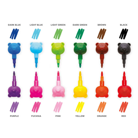 12 Ceras Apilables - Dream in Colour Legami