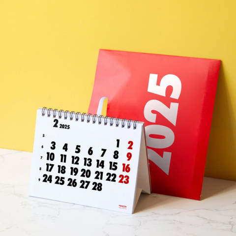 Calendario de escritorio Vinçon 2025
