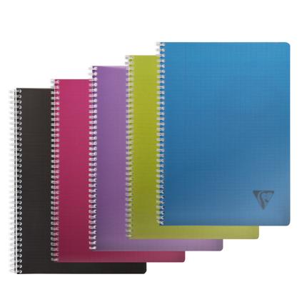 Libreta Espiral Séyès - 100pg-90gr - Tapa Linicolor - A4