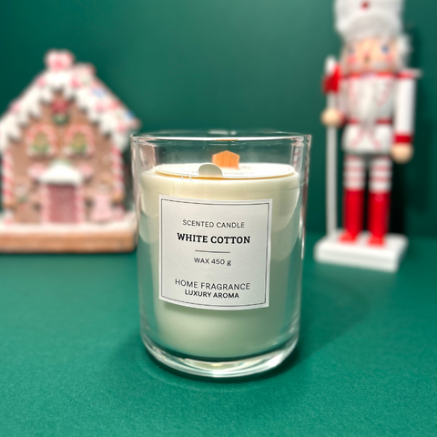 Vela Mediana White Cotton