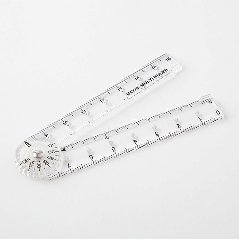 Multi Ruler (16cm) Clear A