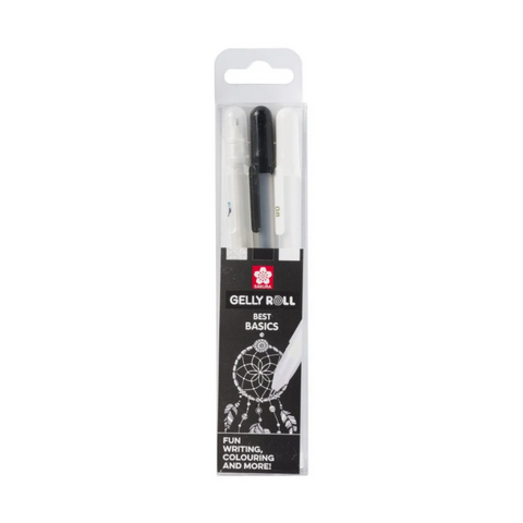 Estuche de 3 Gelly Roll Basic Sakura