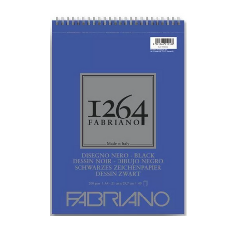 Bloc Dibujo Negro Fabriano A3/A4