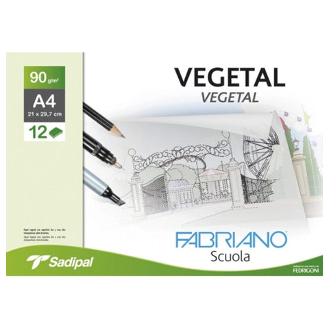 Papel Vegetal A4 Minipack Guarro Basik 95 g 12 hojas