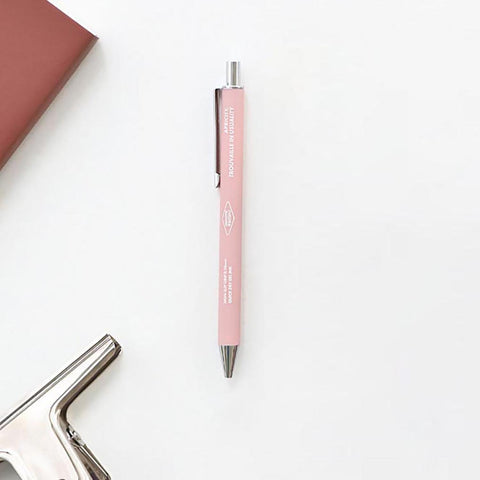 Non-Slip Smooth GEL Pen 0.38 Pink