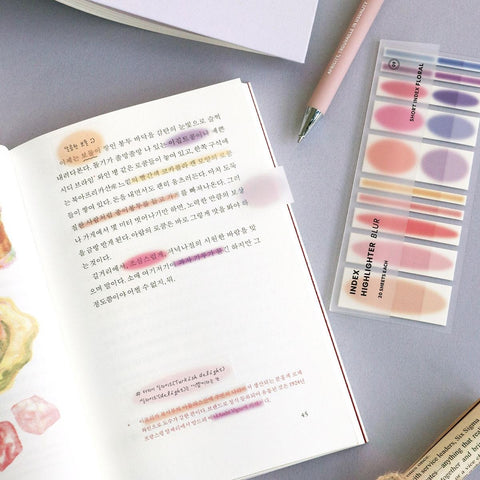 Index Short Highlighter - Blur 09 Floral