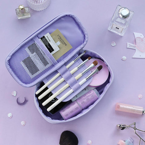 Doodle Pen Pouch 04 Lavender