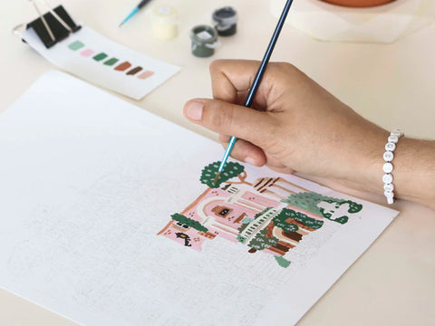 Kit pintar por números – Petit Pinceau – Rome