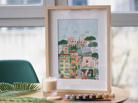 Kit pintar por números – Petit Pinceau – Rome