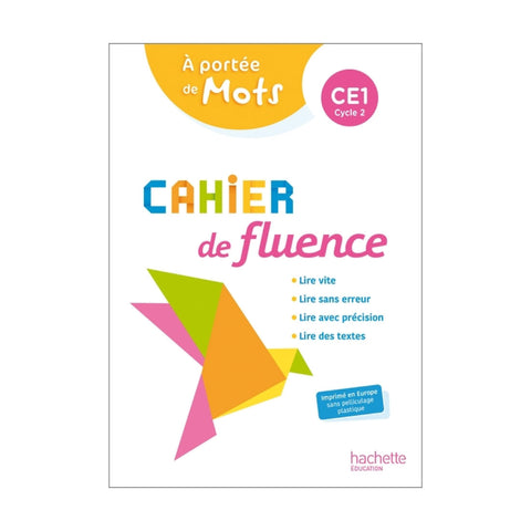 Cahier de Fluence CE1- A portée de mots
