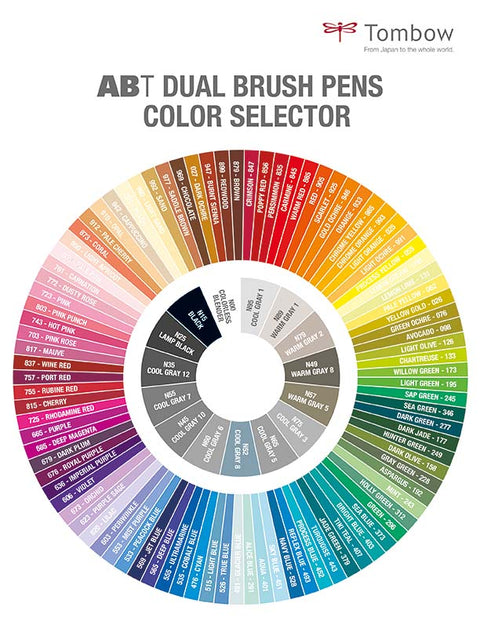 Rotulador ABT DUAL BRUSH Tombow - Colors