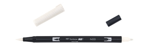 Rotulador ABT DUAL BRUSH Tombow - Black & Grey