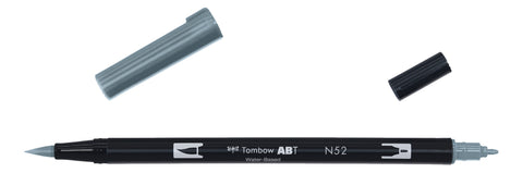 Rotulador ABT DUAL BRUSH Tombow - Black & Grey