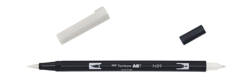 Rotulador ABT DUAL BRUSH Tombow - Black & Grey