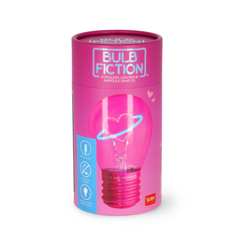 Lámpara Decorativa de Mesa en Forma de Bombilla - Love Is in the Air - Bulb Fiction