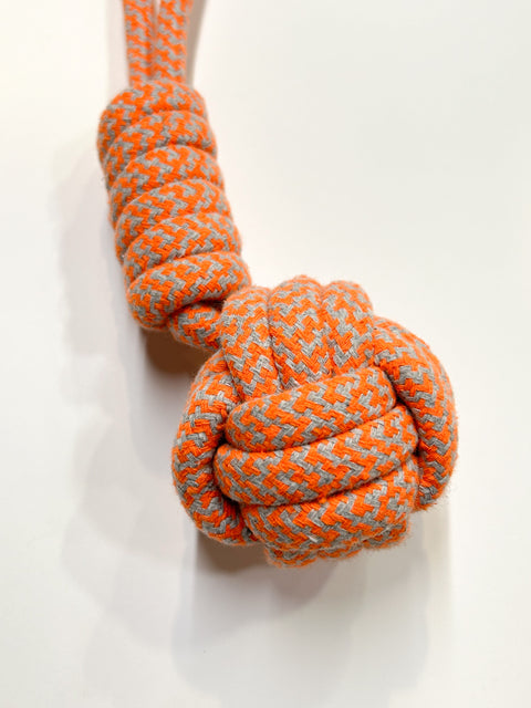 Pelota con cuerda colores