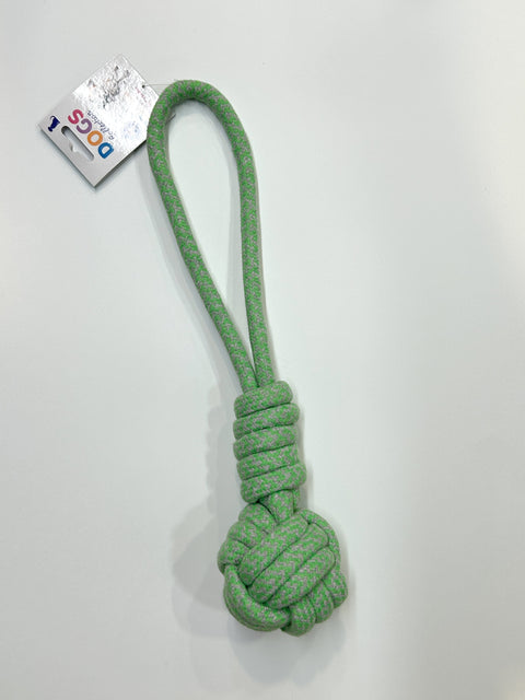Pelota con cuerda colores
