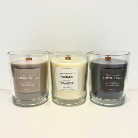 Vela Aromática Wood