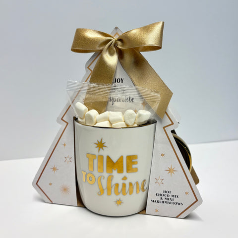 Set taza de porcelana Xmas