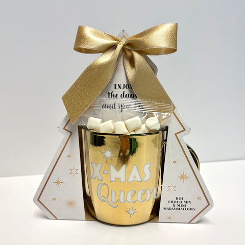 Set taza de porcelana Xmas