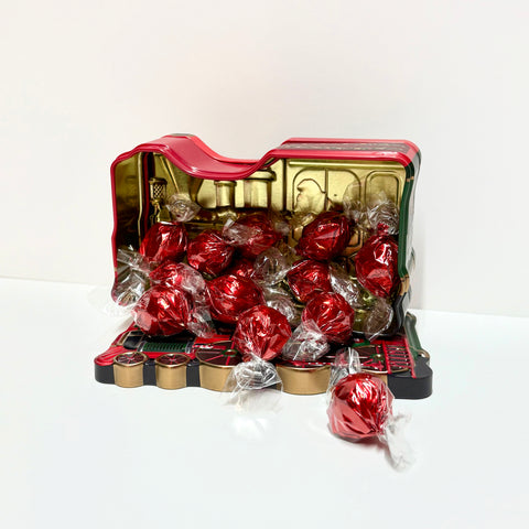 Lata de Bombones en forma de Tren