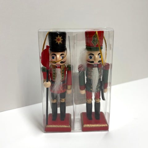 Set de 2 Adornos Cascanueces