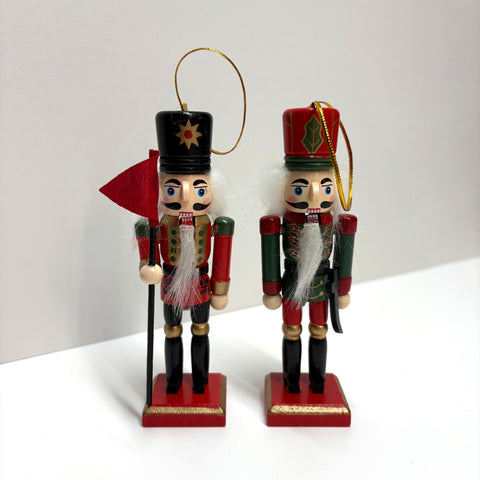 Set de 2 Adornos Cascanueces