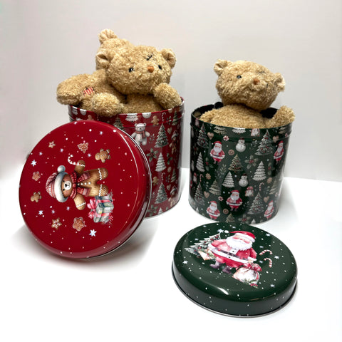 Set de 2 latas Xmas