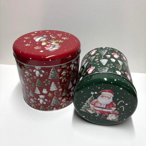 Set de 2 latas Xmas