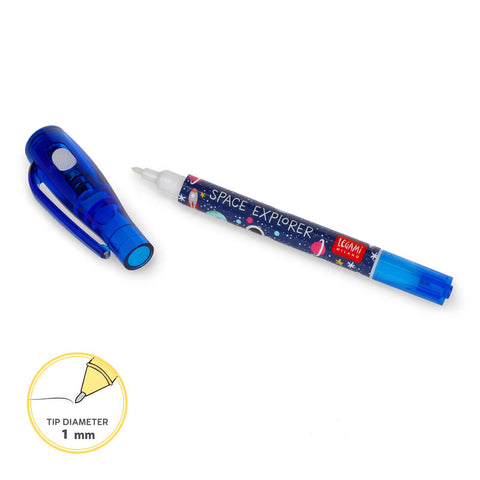 Bolígrafo con tinta invisible - Espacio