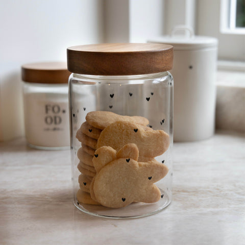 Recipiente de cristal Hearts/Bon Appetit Bastion Collections