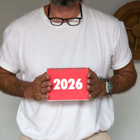 Calendario de escritorio Vinçon 2026