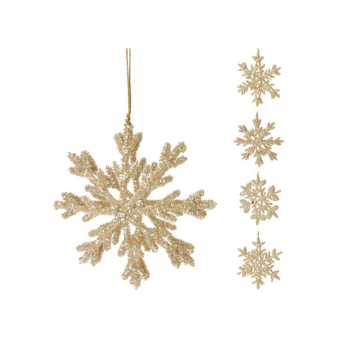 Adorno para árbol Estrella Dorada